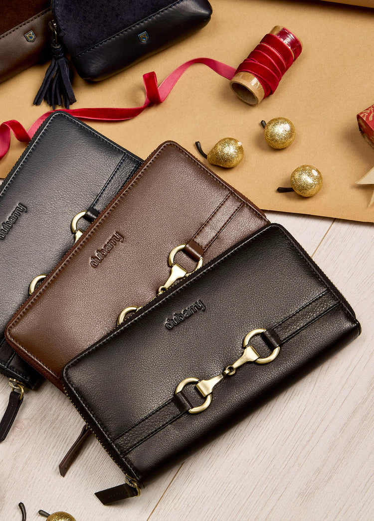 Killucan Leder-Portmonnaie - Black