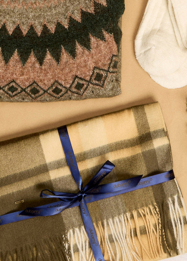 Kinvara Wollschal - Dusky Green