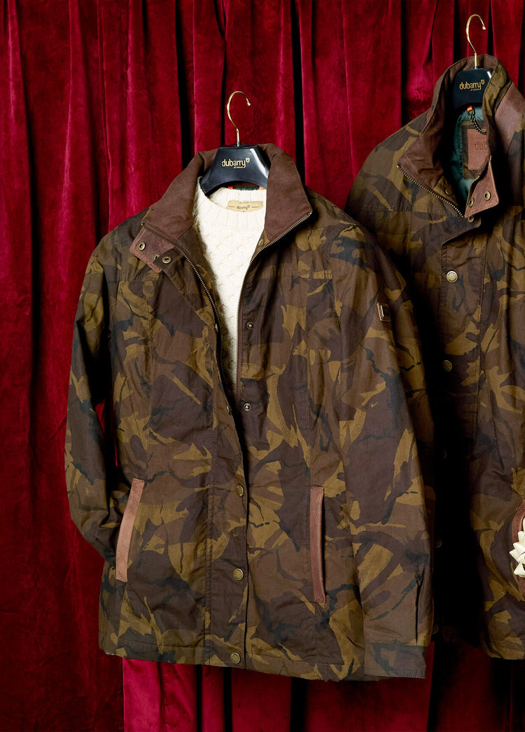 Mountrath LTD Wachsjacke - Camouflage