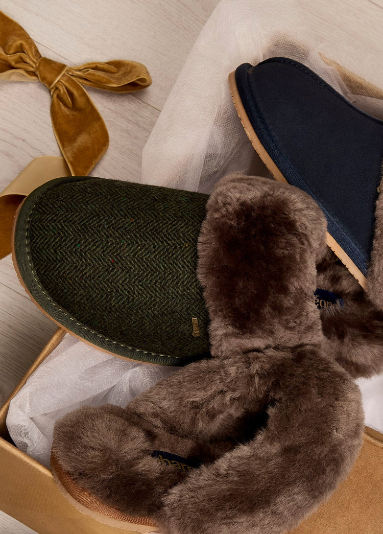 Mullingar Damen Pantoffel - Olive